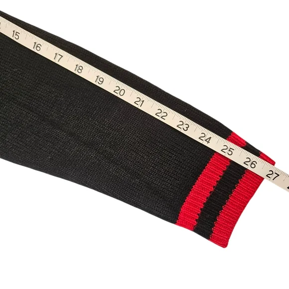 Christmas cat sweater pull-over with faux front buttons - Picture 7 of 11